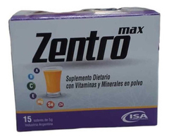 Zentro Max Vitaminas y Minerales en Polvo