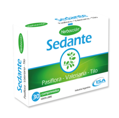 Sedante (pasiflora, valeriana, tilo)