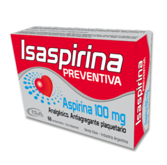 Isaspirina Preventiva .(Aspirina 100 mg)
