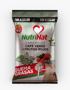 Caramelos Cafe Verde + Frutos Rojos+ Stevia - comprar online