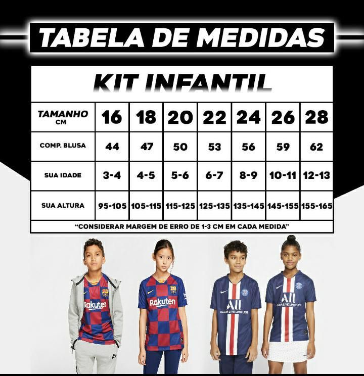 Kit Infantil São Paulo Home 21/22 - Shirt Company