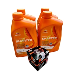 Kit Óleo Repsol Semissintético + Filtro K&N Ducati Scrambler 800