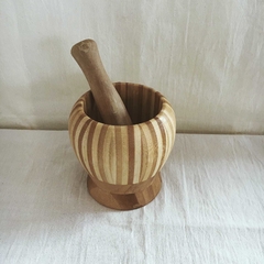 Mortero de Bamboo