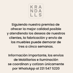 Imagen de Mesa Varillas