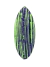 Prancha de Skimboard Newskim Híbrido M - Amarelo - comprar online