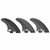 Quilha FCS II MF PC Tri - Mick Fanning Neo Carbon - Large - comprar online