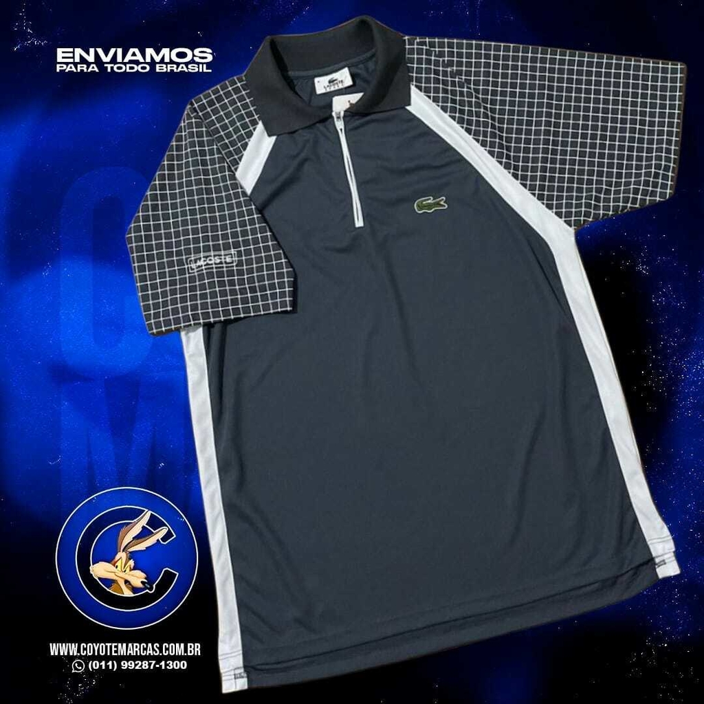 Polo Lacoste Manga Quadri - Comprar em 