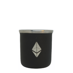 MATE ETHEREUM NEGRO + BOMBILLA ACERO - tienda online