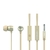 Fone de Ouvido EP-104GD Amarelo com Microfone C3Tech - comprar online