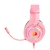 Headset Gamer Redragon Hylas Rosa na internet