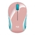 Mouse Logitech M187 Rosa sem Fio