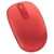 Mouse Microsoft Wireless 1850 - Vermelho - comprar online