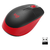 Mouse Óptico Wireless M190 Preto/Vermelho Logitech na internet