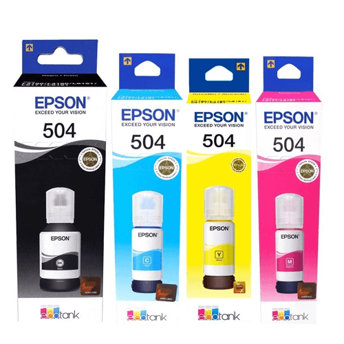 Tinta Epson 504 Original Colores Varios