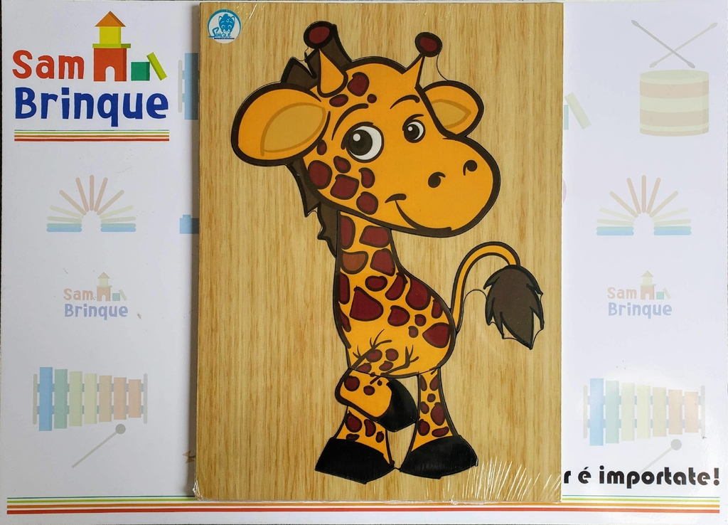 Quebra-Cabeça 1000 Peças - Animais - Girafas - MP Brinquedos