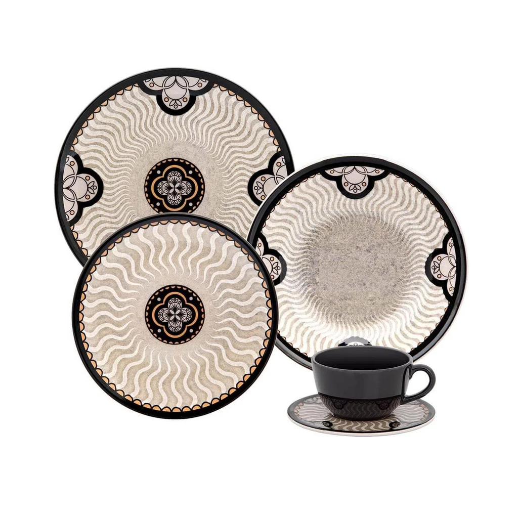 Aparelho de Jantar em Porcelana Azul Colonial, Compre Online