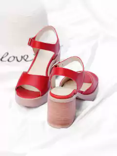 SANDALIAS LARA RED en internet