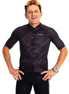 Camisa Ert Premium Black Slim Fit Ciclismo Mtb Speed - On Off Bike Store
