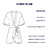 Kimono em Tule Jardim Noturno