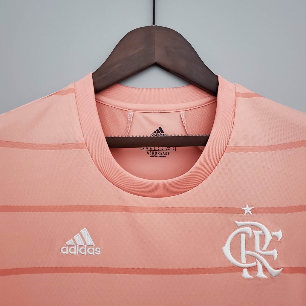 camisa cr flamengo outubro rosa feminina