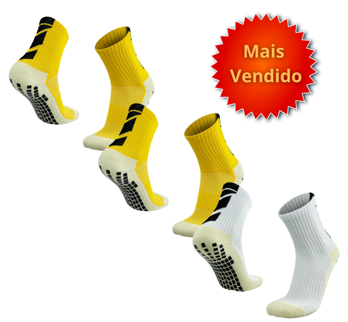 Meia Antiderrapante Super Socks #Combo 2