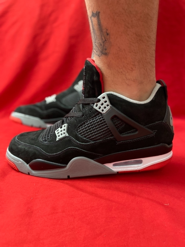 air jordan 4 preto