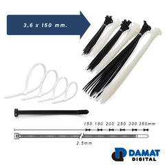 Precintos intermedios 3,6mm. x 100 u. - tienda online