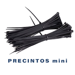 Precintos mini 2,5mm. x 100 u.