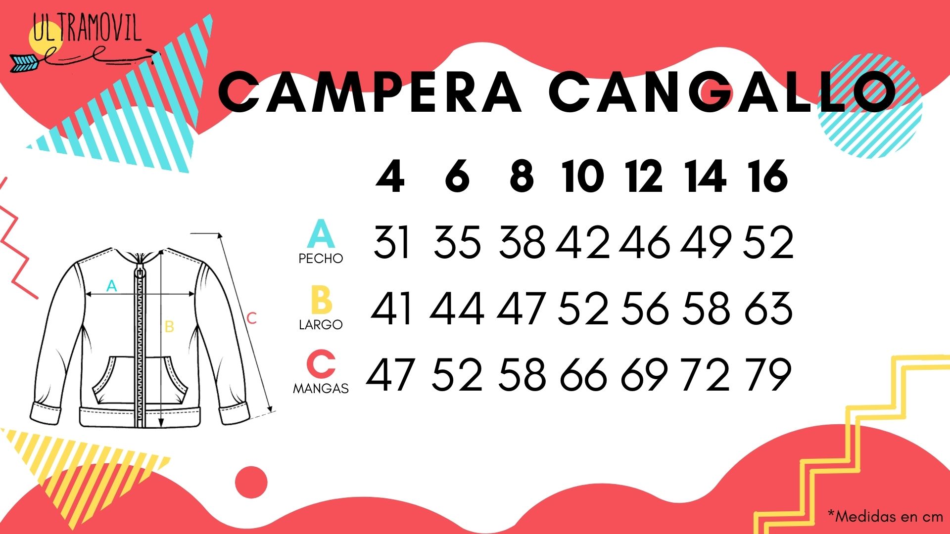 CAMPERA PRIMARIA CANGALLO