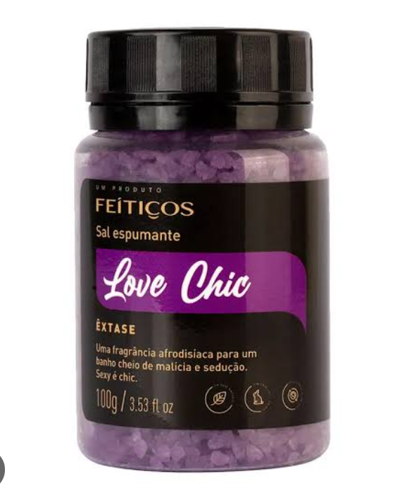 Love Chic Êxtase Sais De Banho Afrodisíaco 100g Feitiços Aromáticos 4307