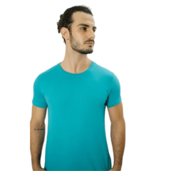 Camiseta Oirameda Básica Verde Petróleo - loja online