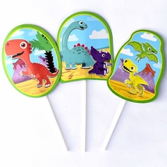 Dino party toppers