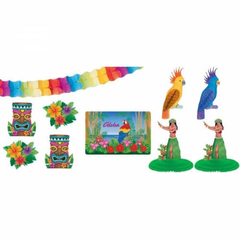 Kit de Decoraciones Fiesta Luau