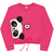 Blusão moletom penteado Panda - comprar online