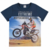 Camiseta manga curta meia malha Motocross na internet