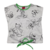 Blusa manga curta com amarração Mickey - comprar online