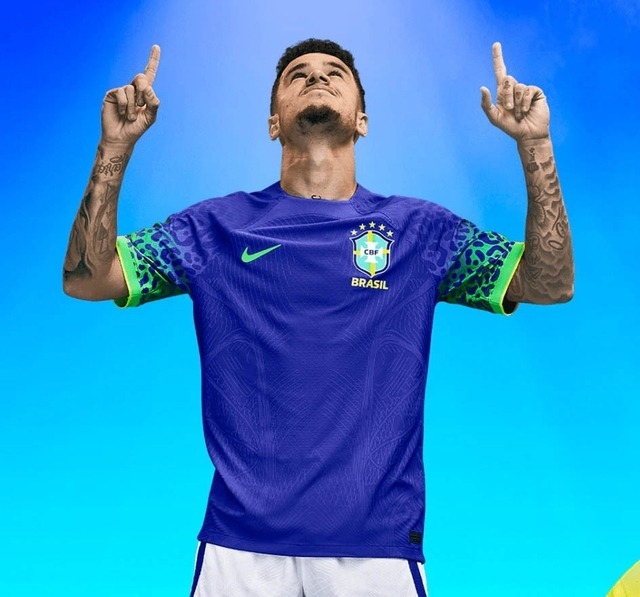 camisa do brasil nike torcedor pro ii 22/23