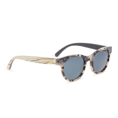 Gafas de Sol Marco de Acetato Zebra y Patas de Madera - buy online
