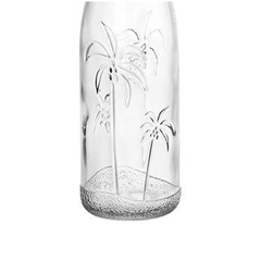 Garrafa de vidro palmeira com tampa de inox hauskraft 950ml - comprar online