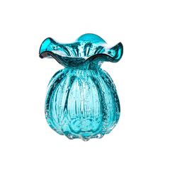 Vaso De Vidro Italy Tiffany 10x11cm Lyor Tiffany - comprar online