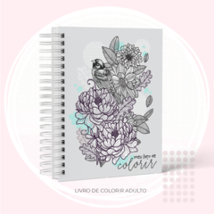 Livro colorir adulto