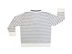 Suéter Carlos tricô listrado na internet