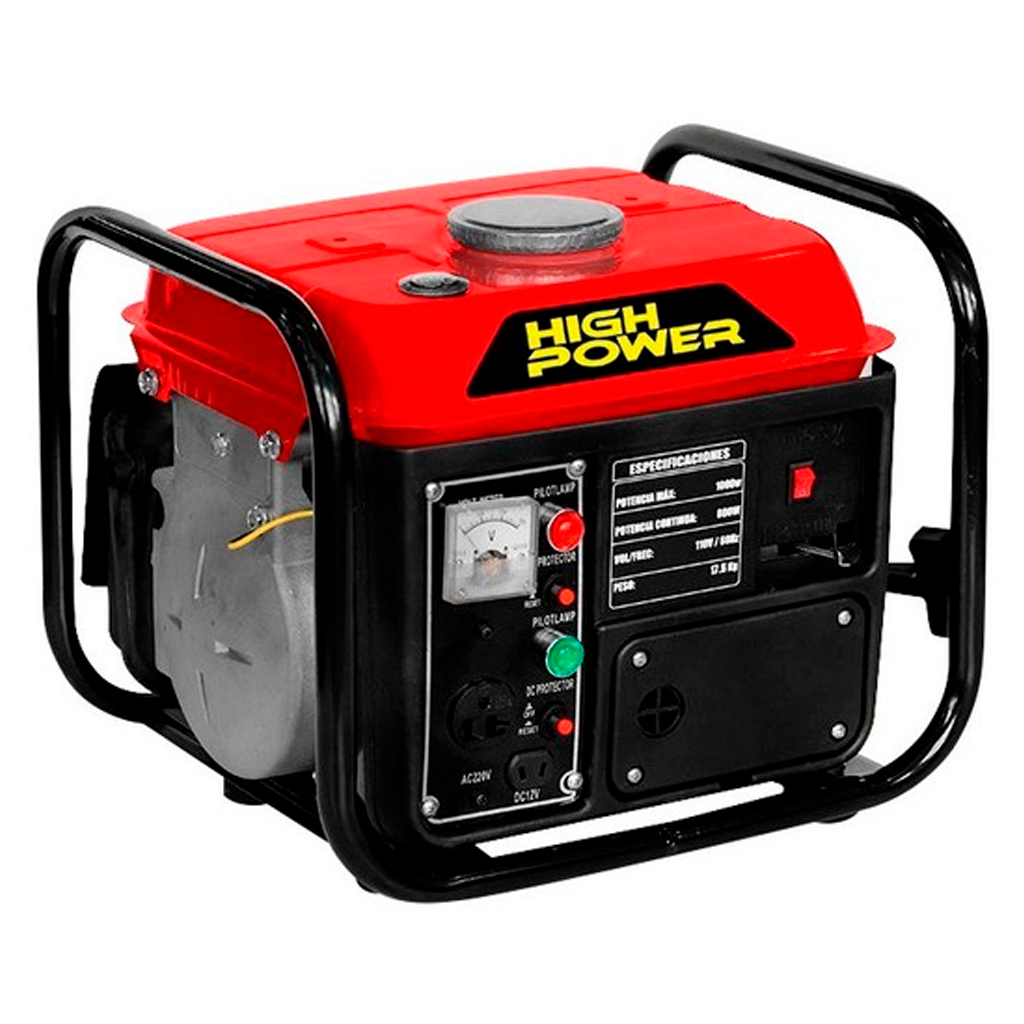 Generador A Gasolina 1000W HIGH POWER