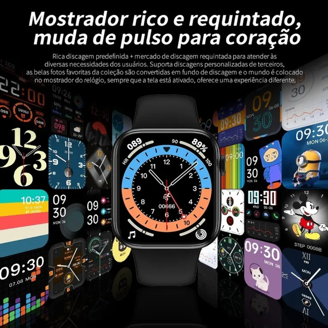 smartwatch hw16 ficha técnica