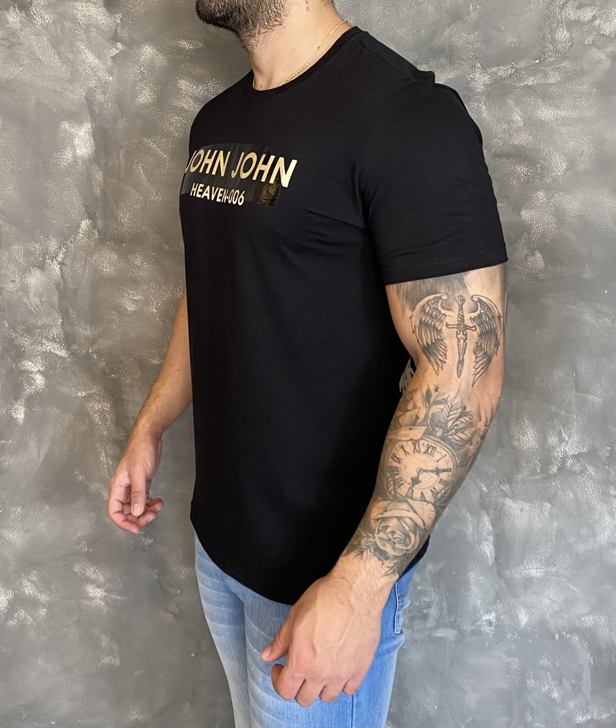 Camiseta Relaxed Fit Skull Draw John John Masculina