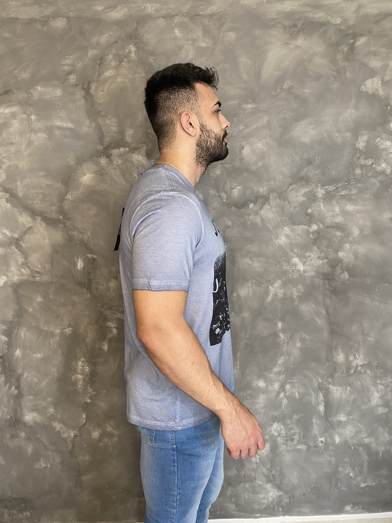 Camiseta John John Basic Azul - Compre Agora