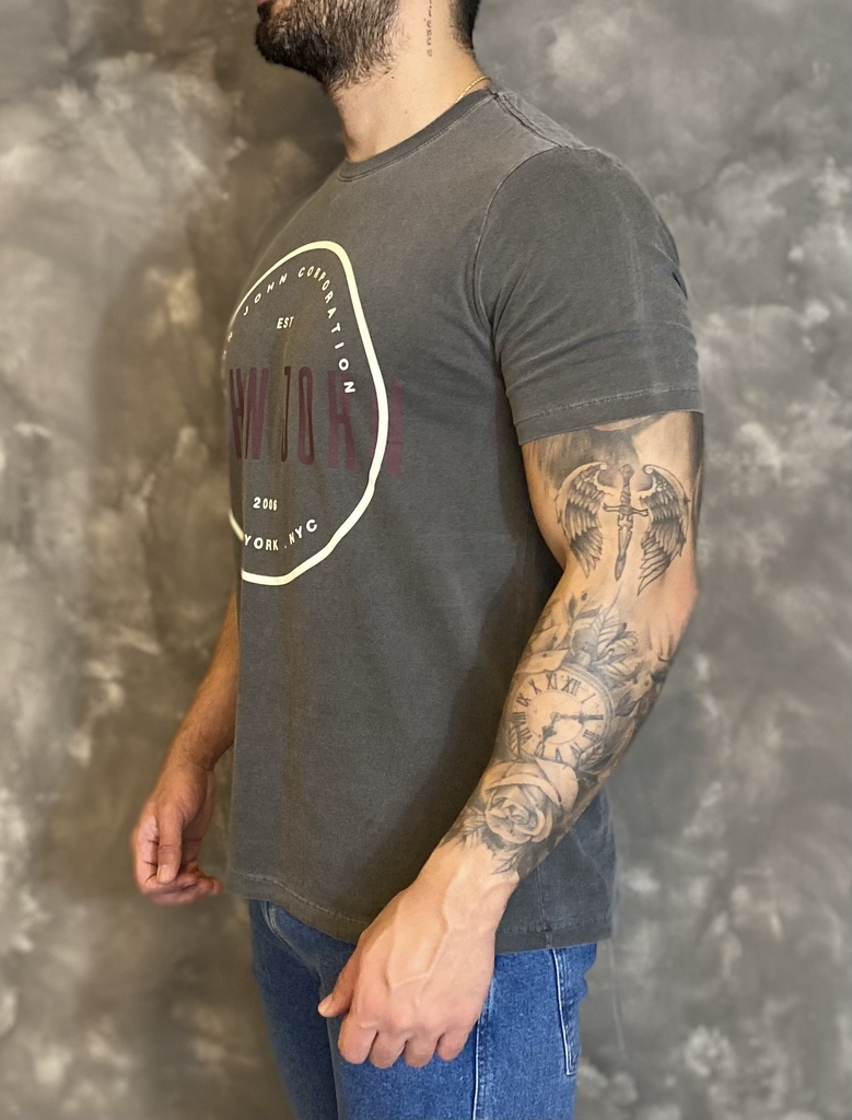 CAMISETA JOHN JOHN ROCK SHOW MASCULINA - Bampas