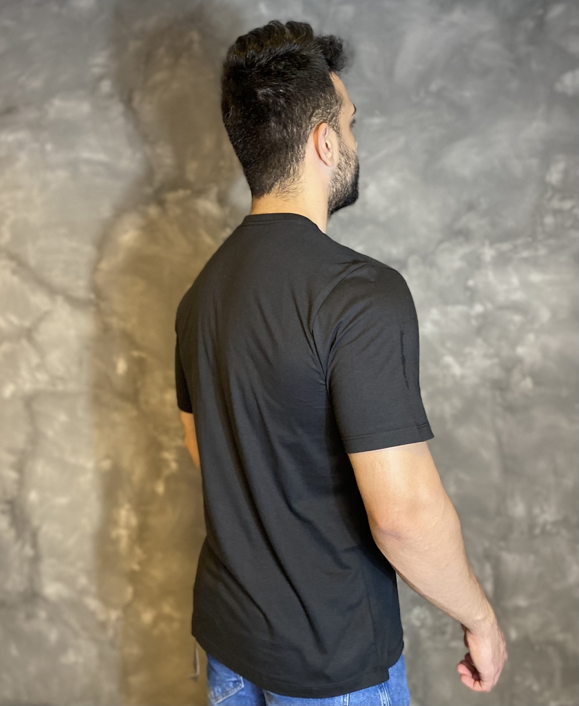 Camiseta John John Rx Pocket Basic Preta - Bampas