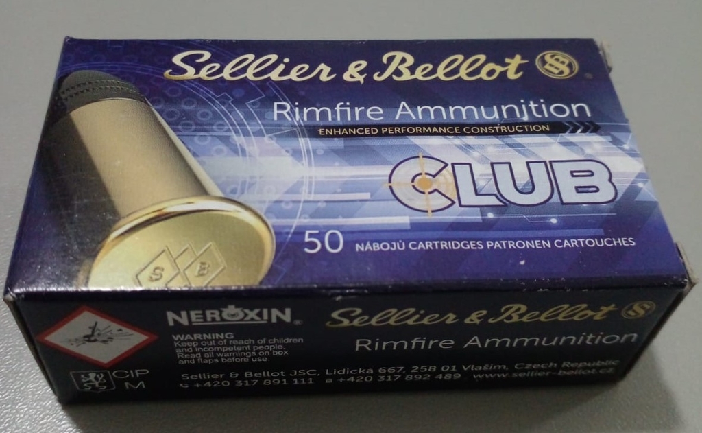 MUNIÇÃO CBC CAL.22LR HUNTER SUBSÔNICA CHPO 40GR CX/50