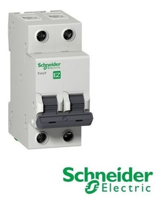 Interruptor Termomagnético Schneider Easy9 2P 10A 4,5KA Curva C